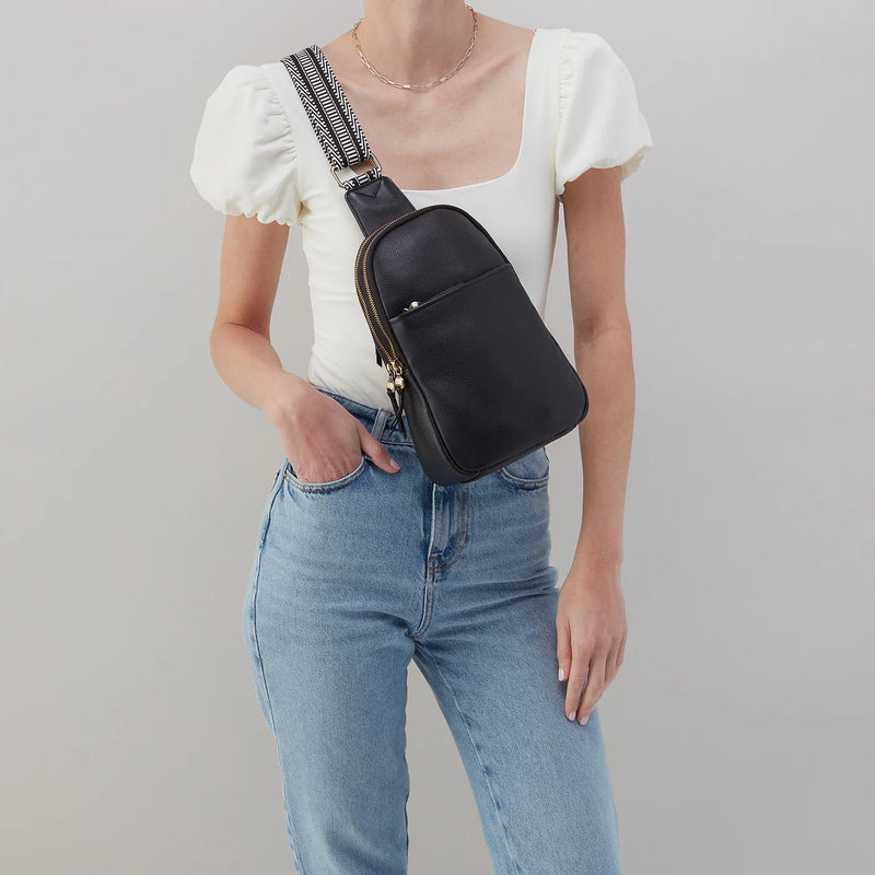 HOBO Cass Sling Bag - Black