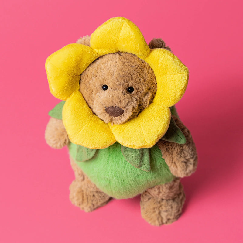 Jellycat Bartholomew Bear Daffodil Outfit