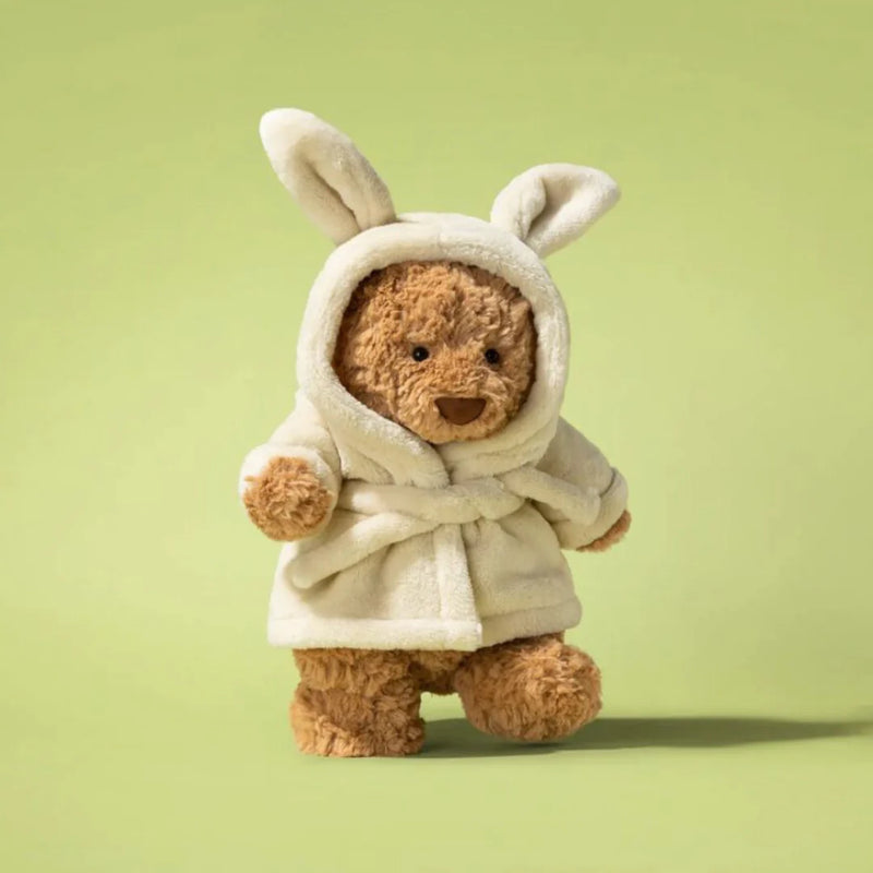 Jellycat Bartholomew Bear Bathrobe Medium Plush