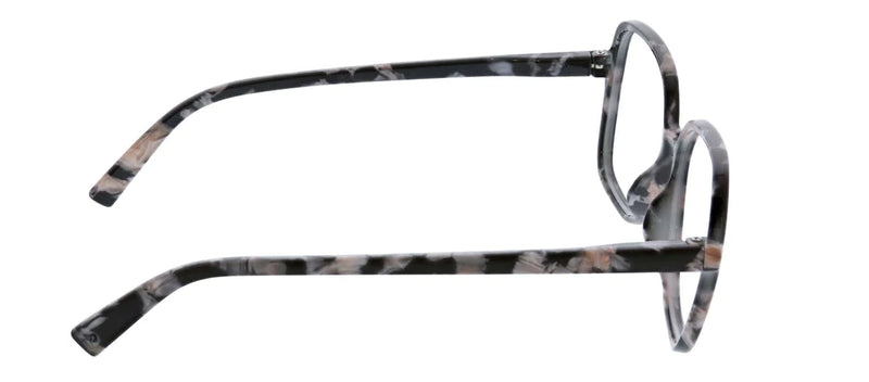Peepers Readers - Sawyer - Black Marble (with Blue Light Focus™ Eyewear Lenses)