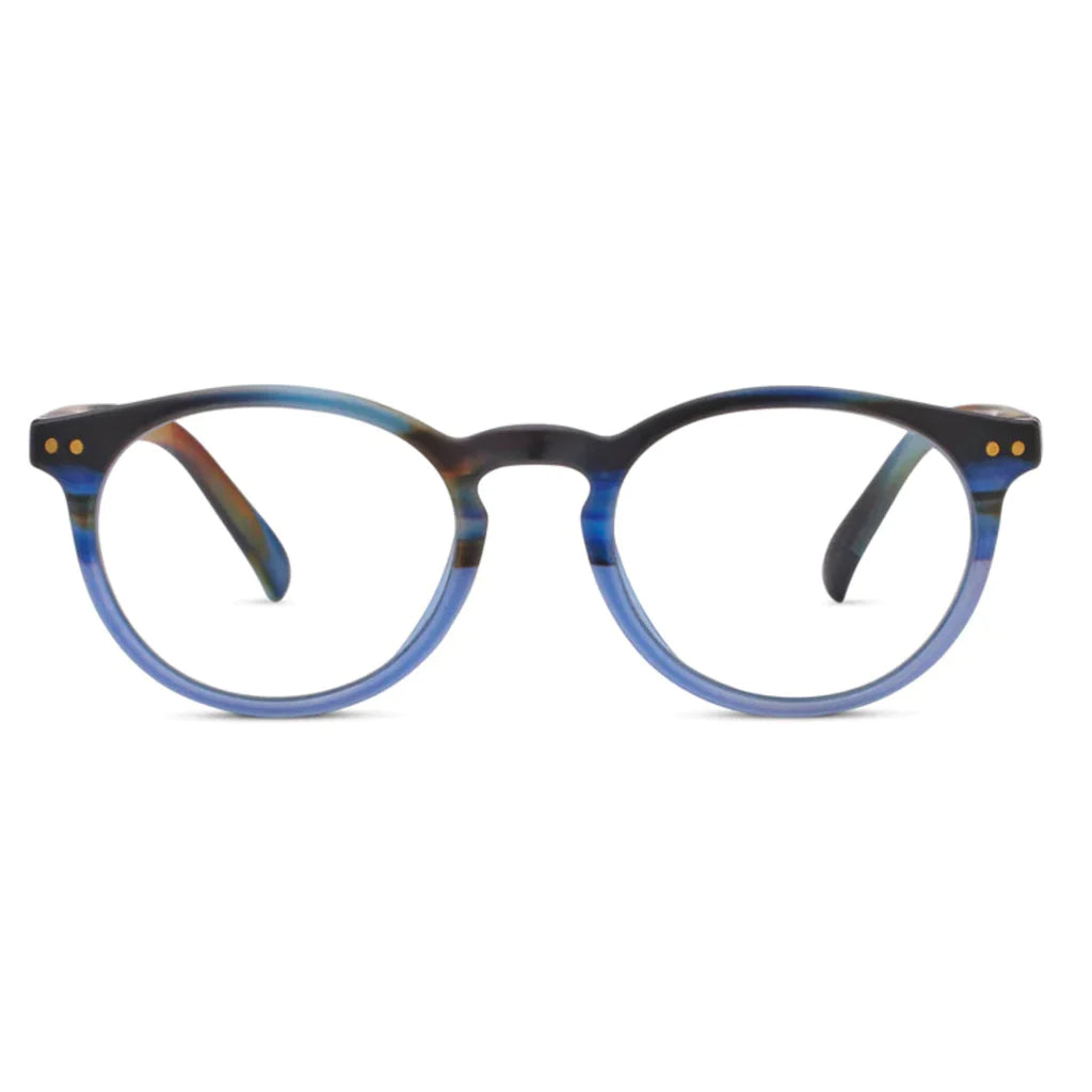 Peepers Readers Rumor Multi Horn Blue (with Blue Light Focus™ Eyew