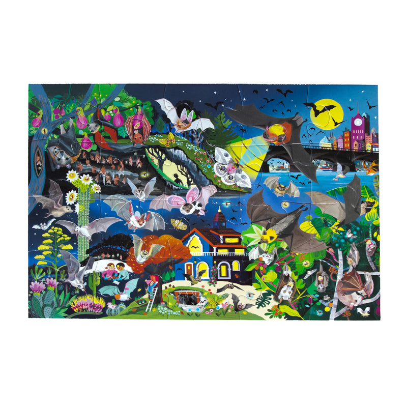 eeBoo - Cauldron of Bats 20 Piece Puzzle