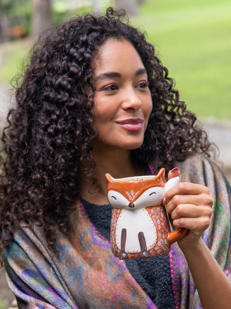 Natural Life® Folk Art Mug - Francis the Fox