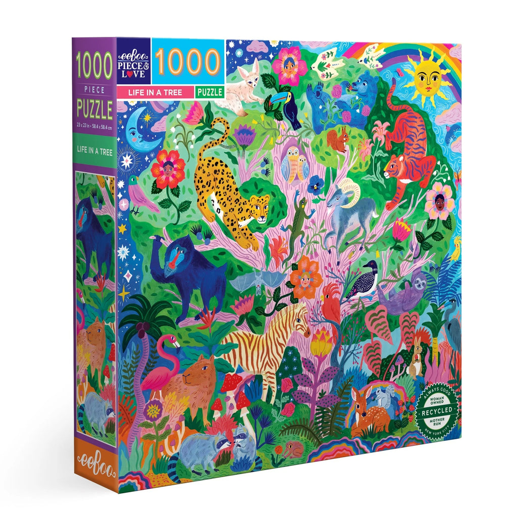 eeBoo - Life in a Tree 1000 Piece Puzzle