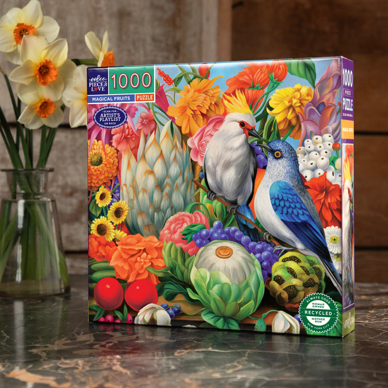 eeBoo - Magical Fruits 1000 Piece Puzzle