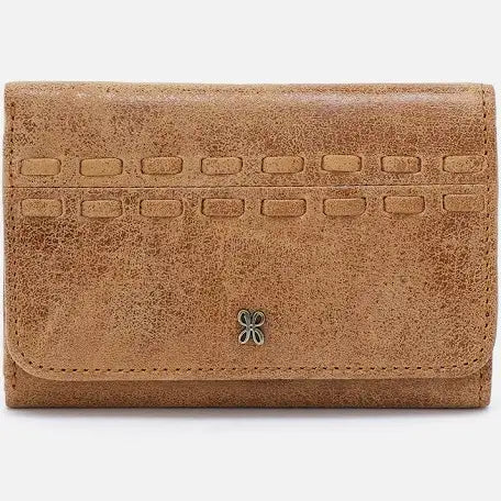 HOBO Jill Small Trifold Wallet - Whiskey
