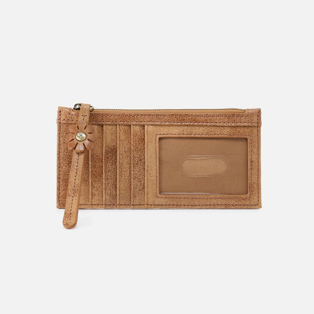 HOBO Carte Credit Card Wallet - Whiskey Buffed Leather