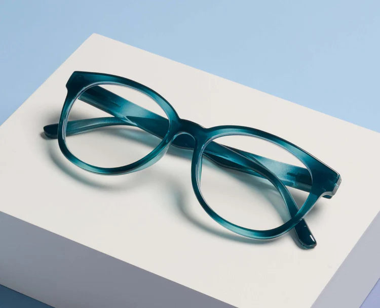 Peepers Readers - Virginia - Teal (with Blue Light Focus™ Eyewear Lenses)