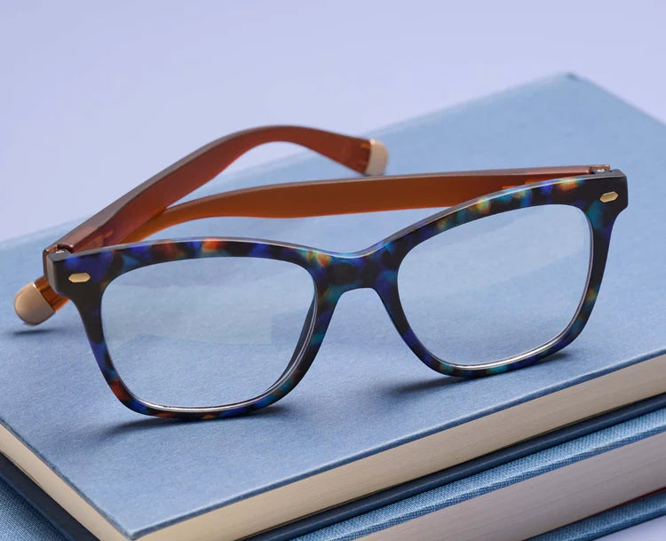 Peepers Readers - Sinclair - Cobalt Tortoise/Brown (with Blue Light Focus™ Eyewear Lenses)