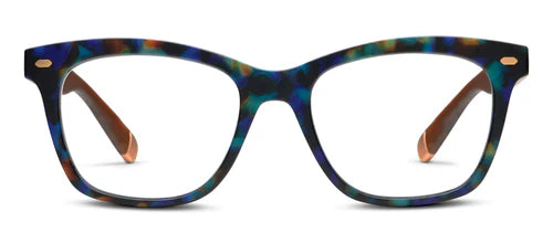 Peepers Readers - Sinclair - Cobalt Tortoise/Brown (with Blue Light Focus™ Eyewear Lenses)