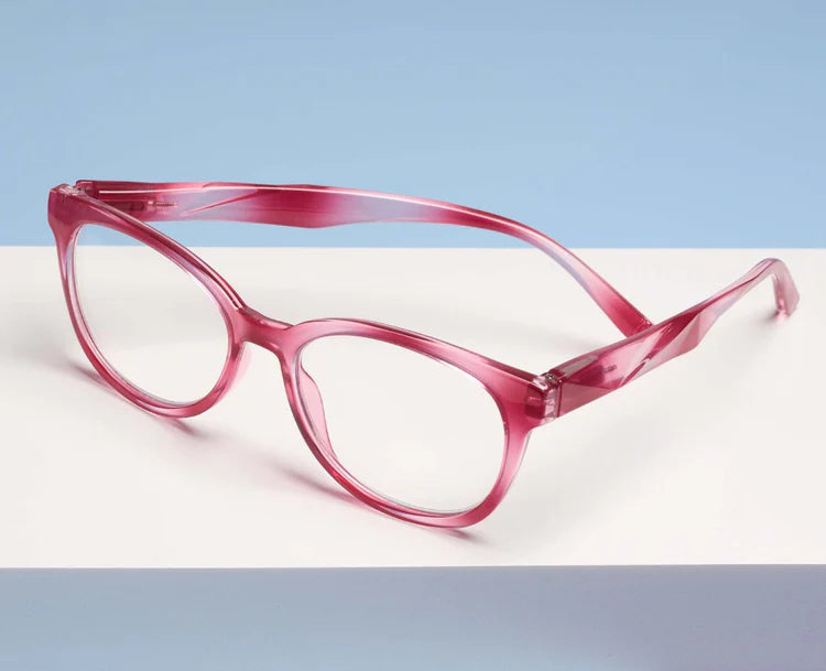 Peepers Readers - Virginia - Pink (with Blue Light Focus™ Eyewear Lenses)