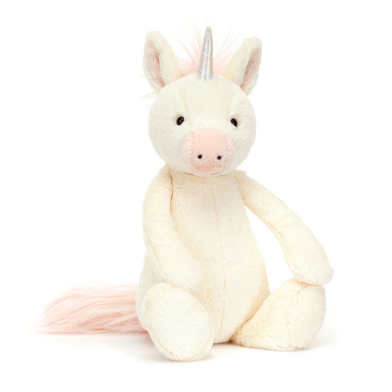 Jellycat If I Were A Unicorn Book And Small Bashful Unicorn Plush Set