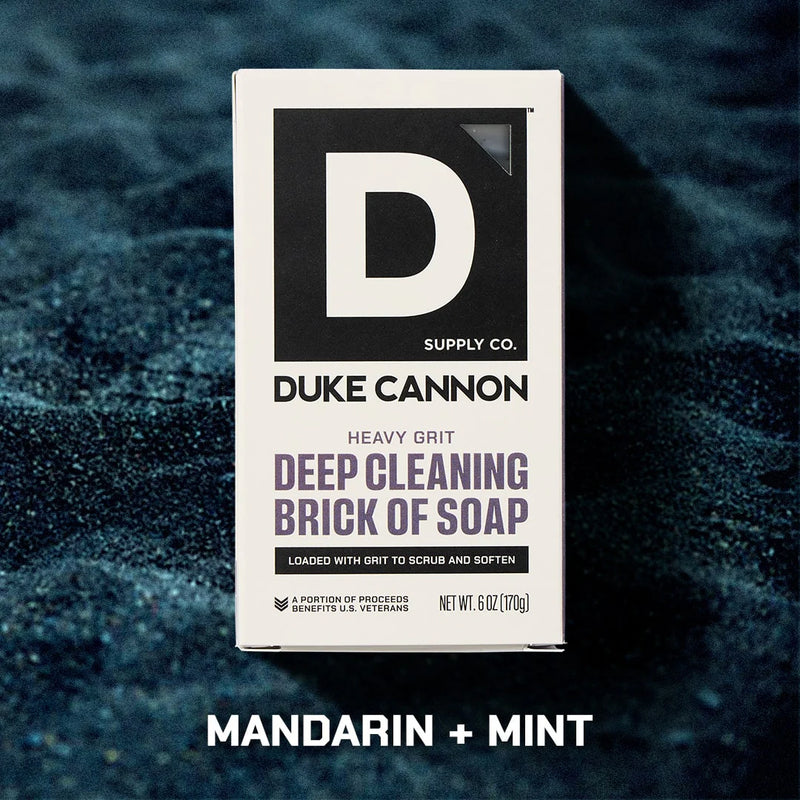 Duke Cannon HEAVY GRIT DEEP CLEANING BRICK OF SOAP