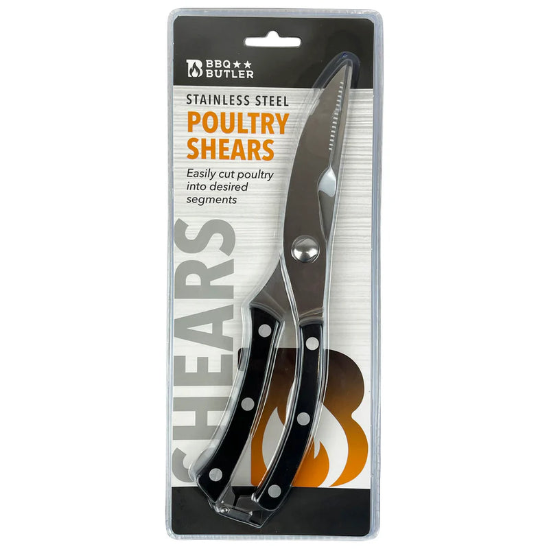 The BBQ Butler - Stainless Steel Poultry Shears