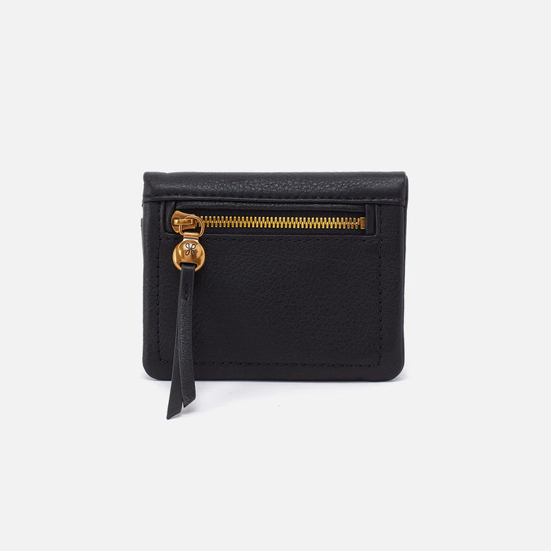 HOBO Lumen Mini Bifold Compact Wallet - Black