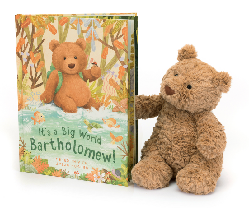 Jellycat It's A Big World Bartholomew Book