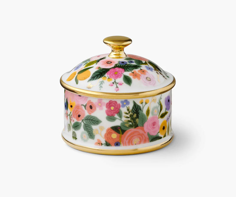 RIFLE PAPER CO. Garden Party Round Porcelain Box