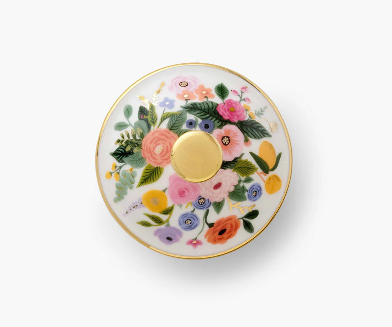 RIFLE PAPER CO. Garden Party Round Porcelain Box