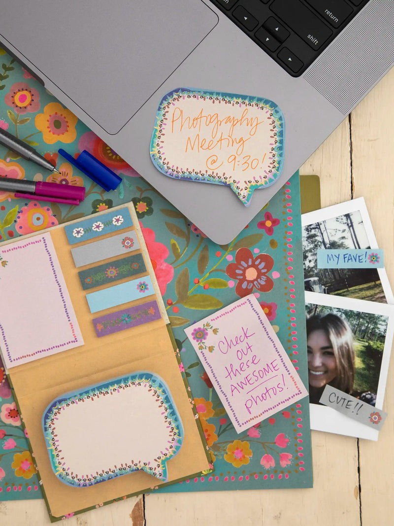 Natural Life Sticky Notes - Grateful For