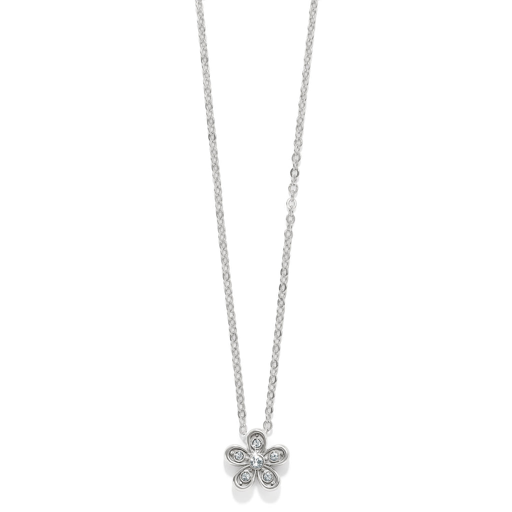 Brighton Enchanting Flower Necklace - Silver