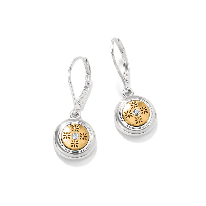 Brighton Mosaic Round Mini Leverback Earrings