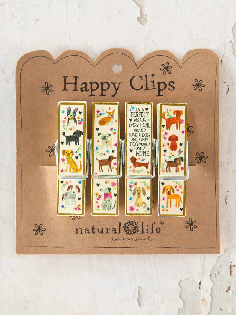 Natural Life Happy Chip Clips