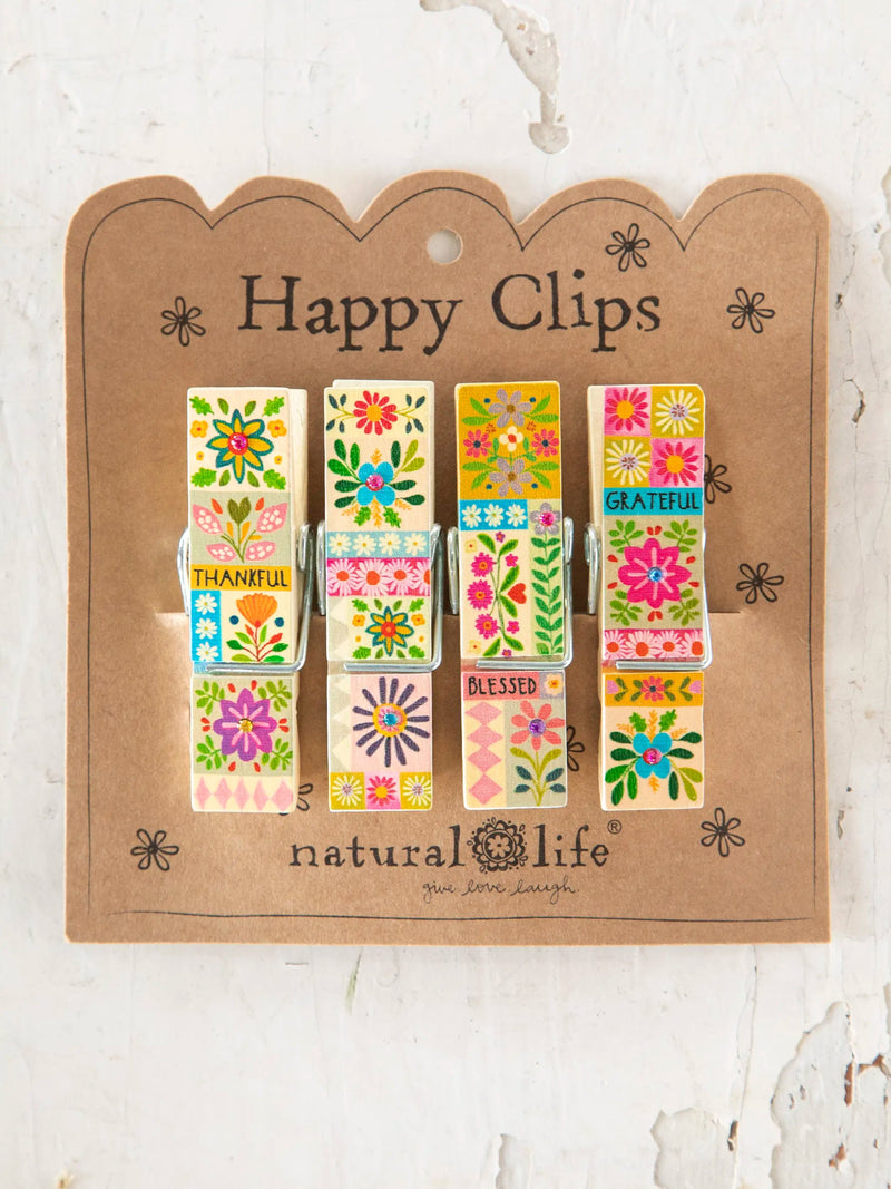 Natural Life Happy Chip Clips