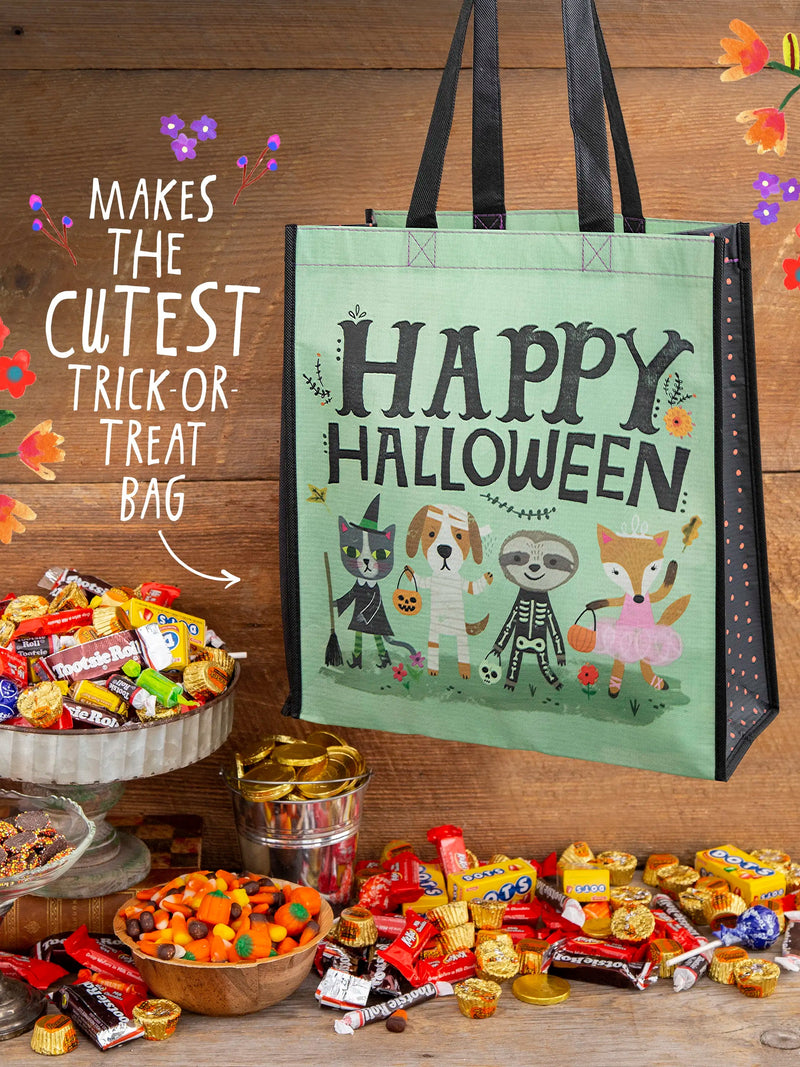 Natural Life Recycled XL Happy Bags - Happy Halloween