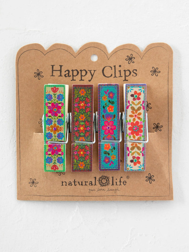 Natural Life Happy Chip Clips