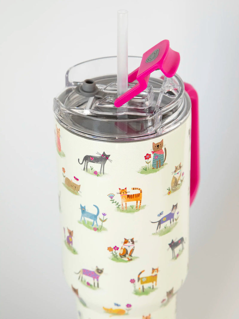 Natural Life® Mega 40oz Tumbler - Cats