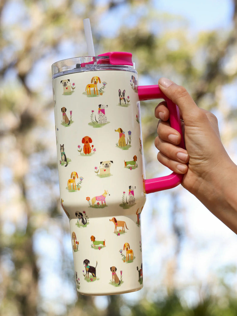 Natural Life® Mega 40oz Tumbler - Dogs