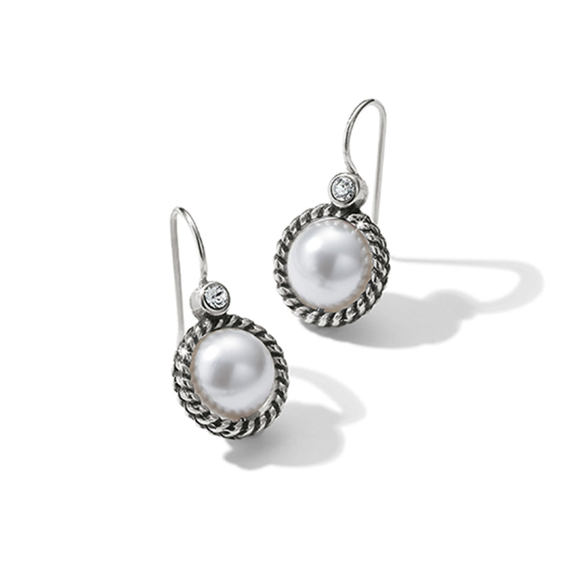 Brighton Sea Gem Pearl French Wire Earrings