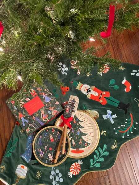 RIFLE PAPER CO. Nutcracker Tree Skirt