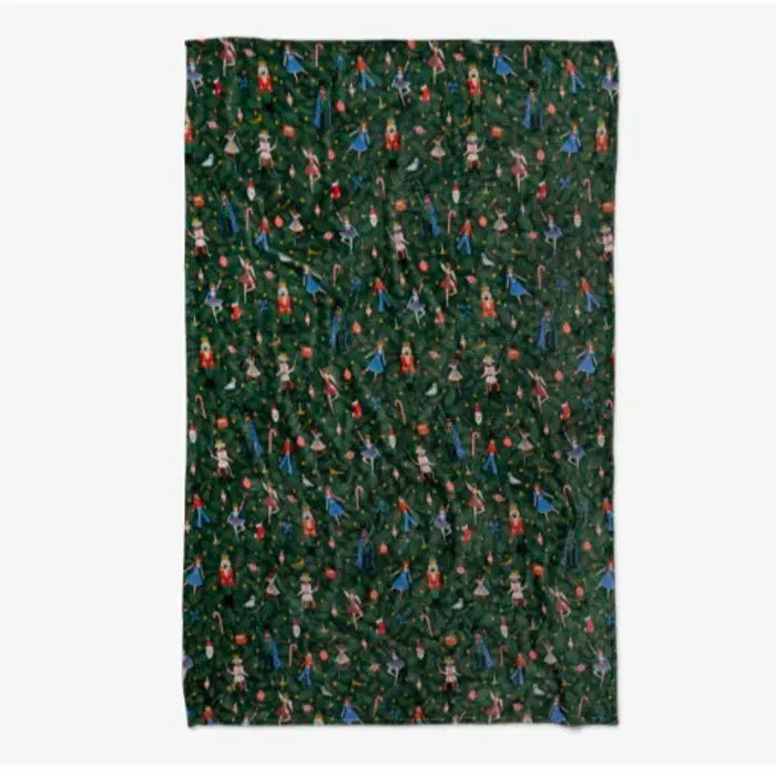 RIFLE PAPER CO. Nutcracker Fleece Blanket