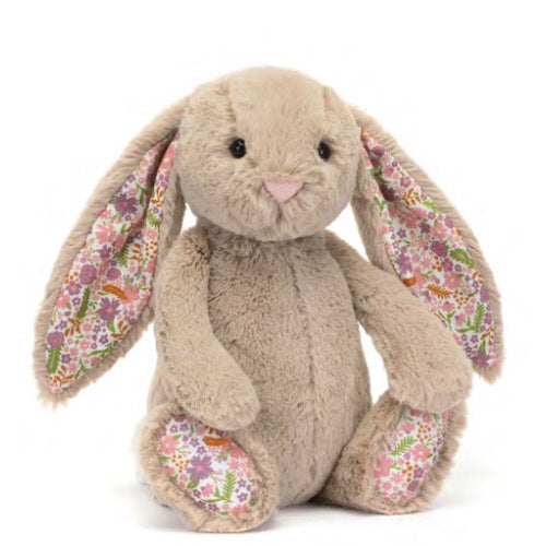 Jellycat Blossom Beige Bunny 'Petal' Original (Medium) Plush