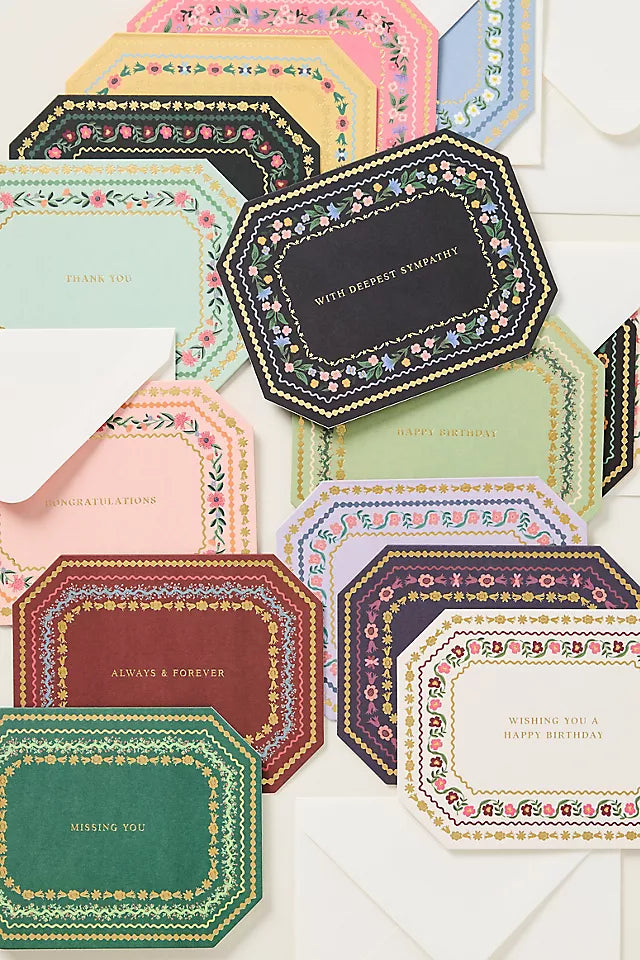 RIFLE PAPER CO. Gemma Essentials Card Box