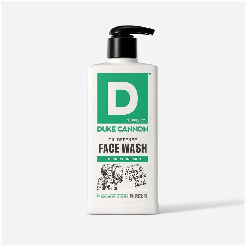 Duke Cannon Oil Defense Face Wash