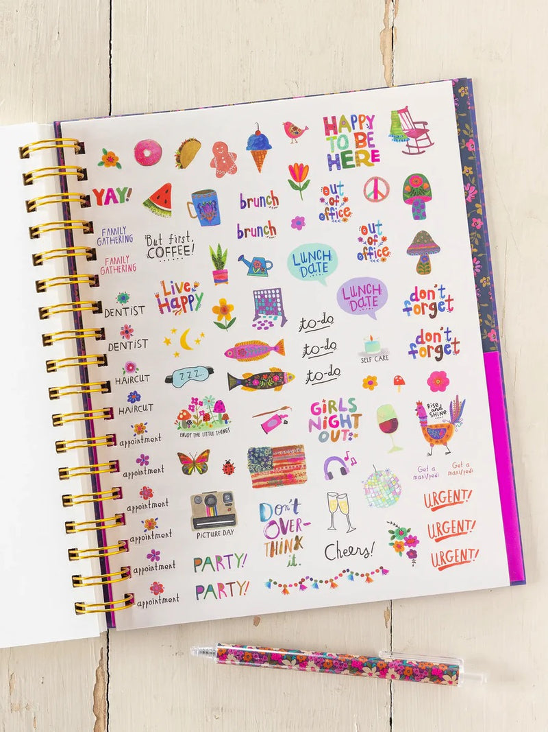 Natural Life 2026-27 17 Month Planner - Keep Going