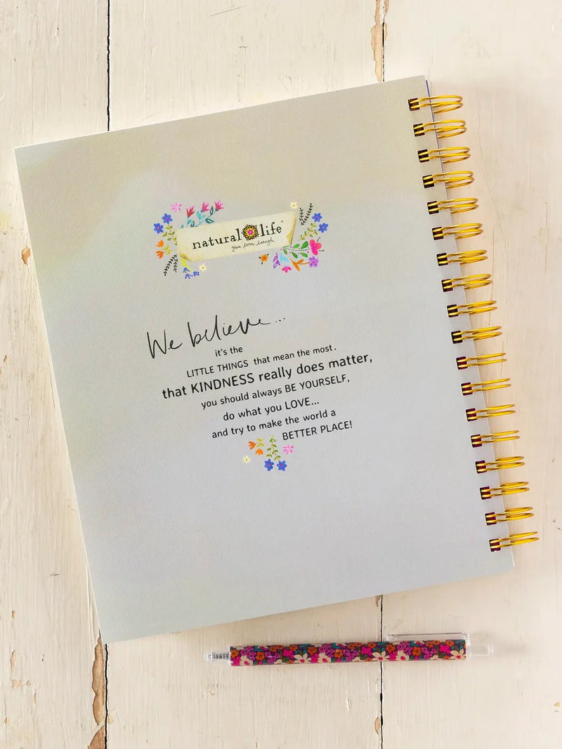 Natural Life 2026-27 17 Month Planner - Keep Going