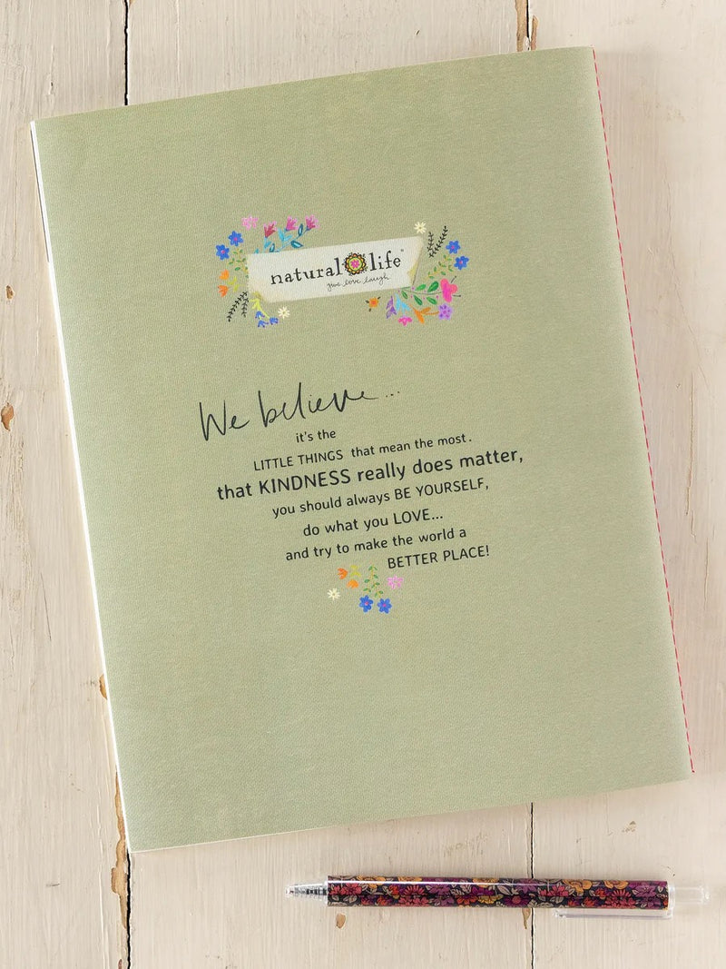 Natural Life Academic Planner 2026-2027 - Turquoise Patchwork