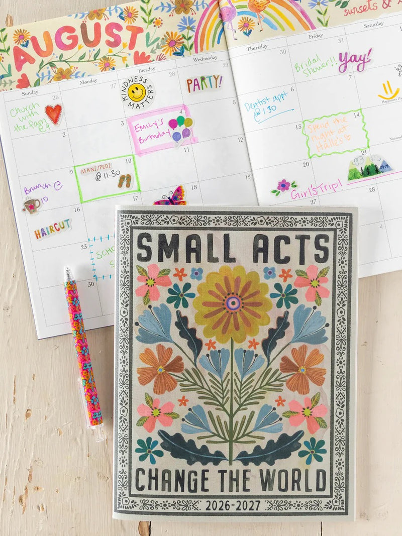 Natural Life Academic Planner 2026-2027 - Small Acts
