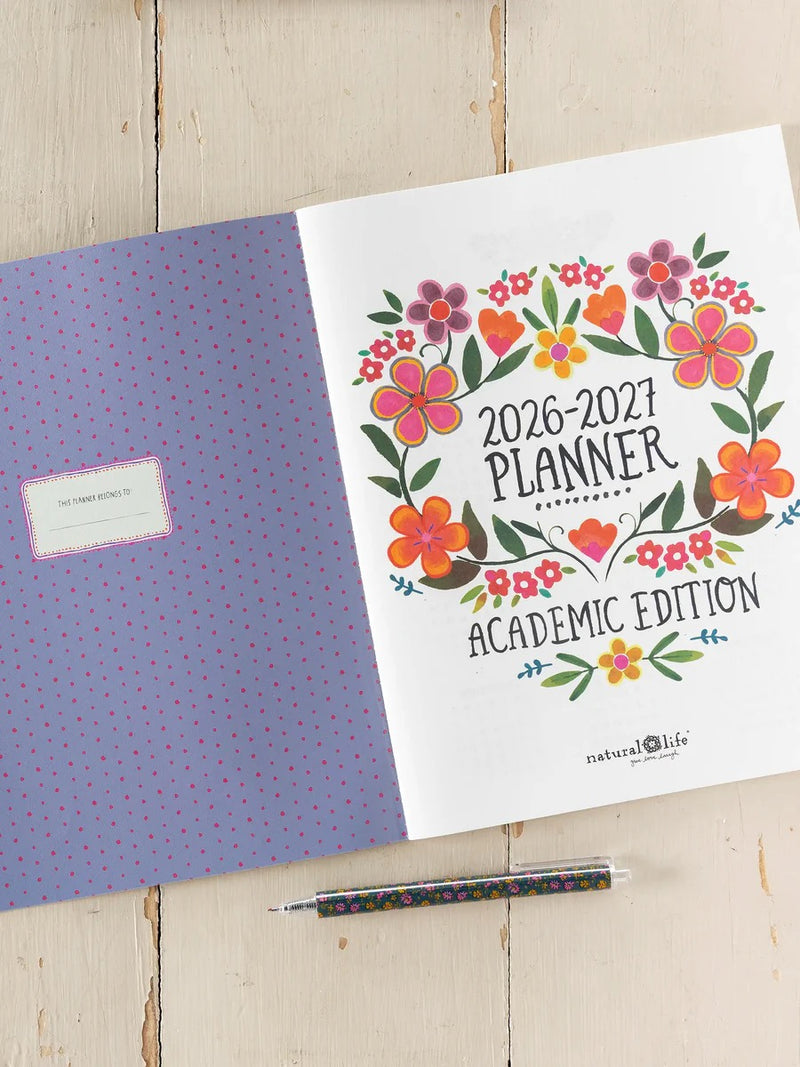 Natural Life Academic Planner 2026-2027 - Small Acts