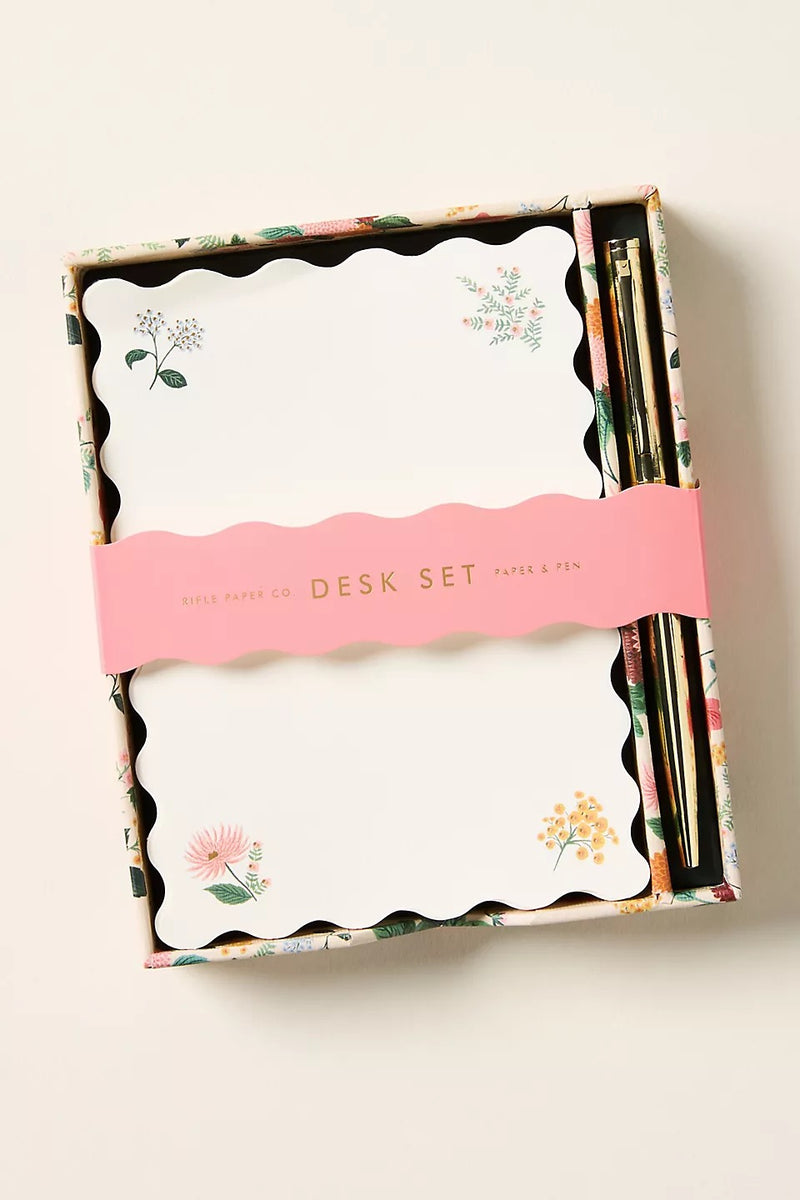 RIFLE PAPER CO. Dahlia Note Writing Set