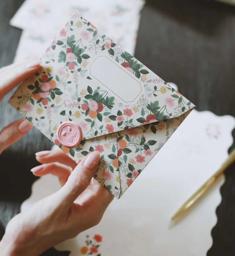 RIFLE PAPER CO. Dahlia Note Writing Set