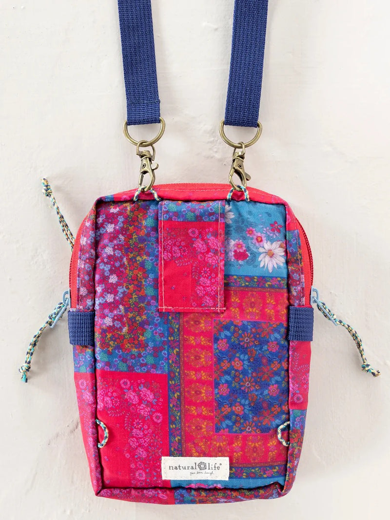 Natural Life® 8-in-1 Pocket Crossbody - Jewel Positano Scarf