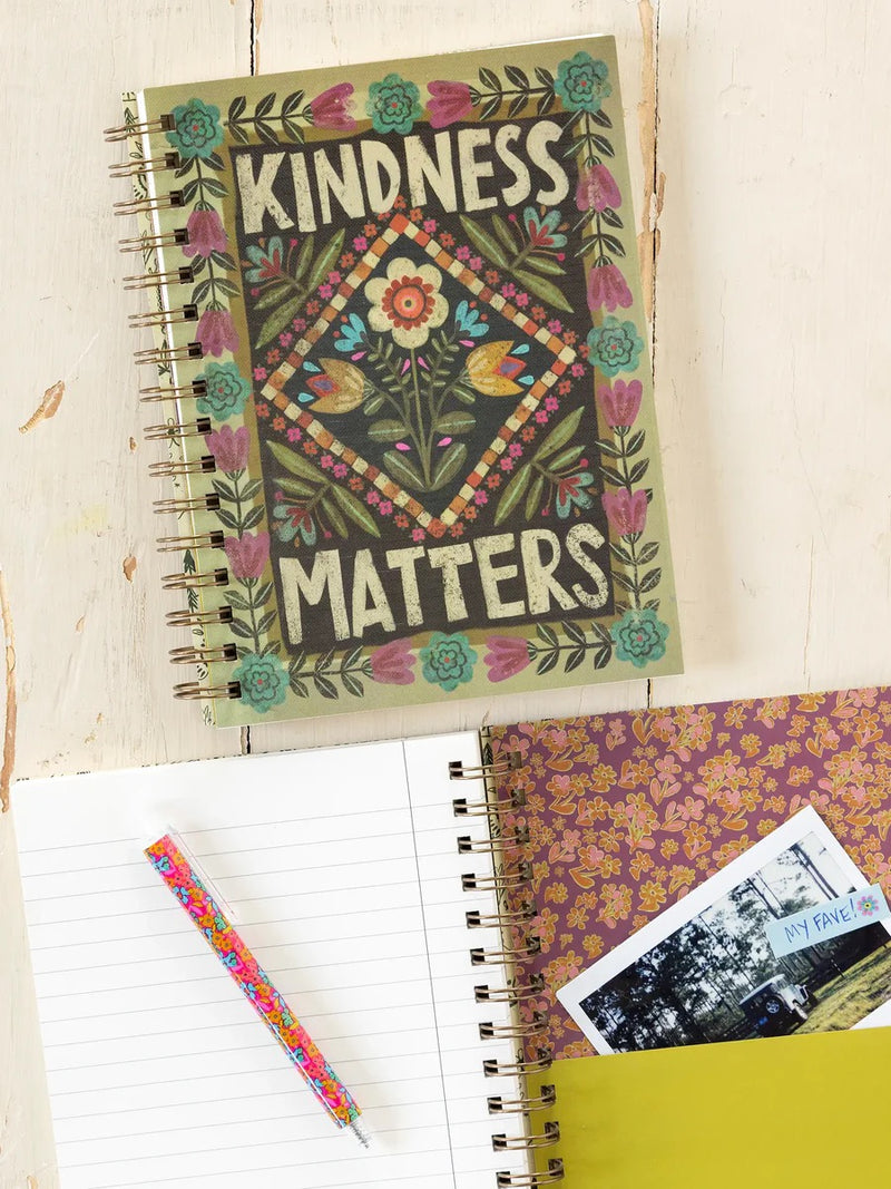 Natural Life® Spiral Notebook - Kindness Matters