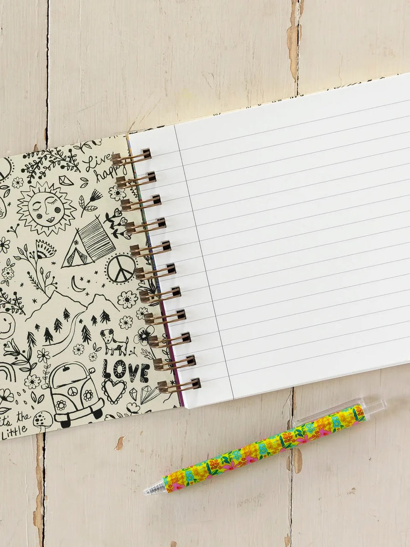 Natural Life® Spiral Notebook - I Love Coming Home (Cat)