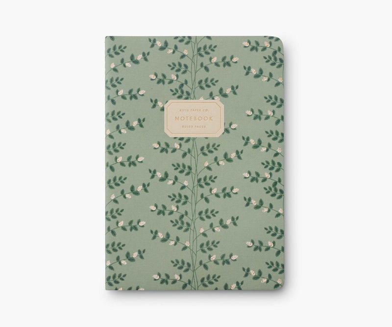RIFLE PAPER CO. Dahlia Stitched Notepad Set