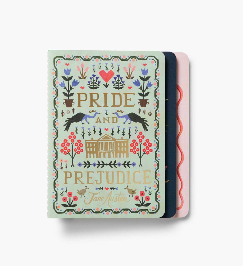 RIFLE PAPER CO. Jane Austen Stitched Notepad Set