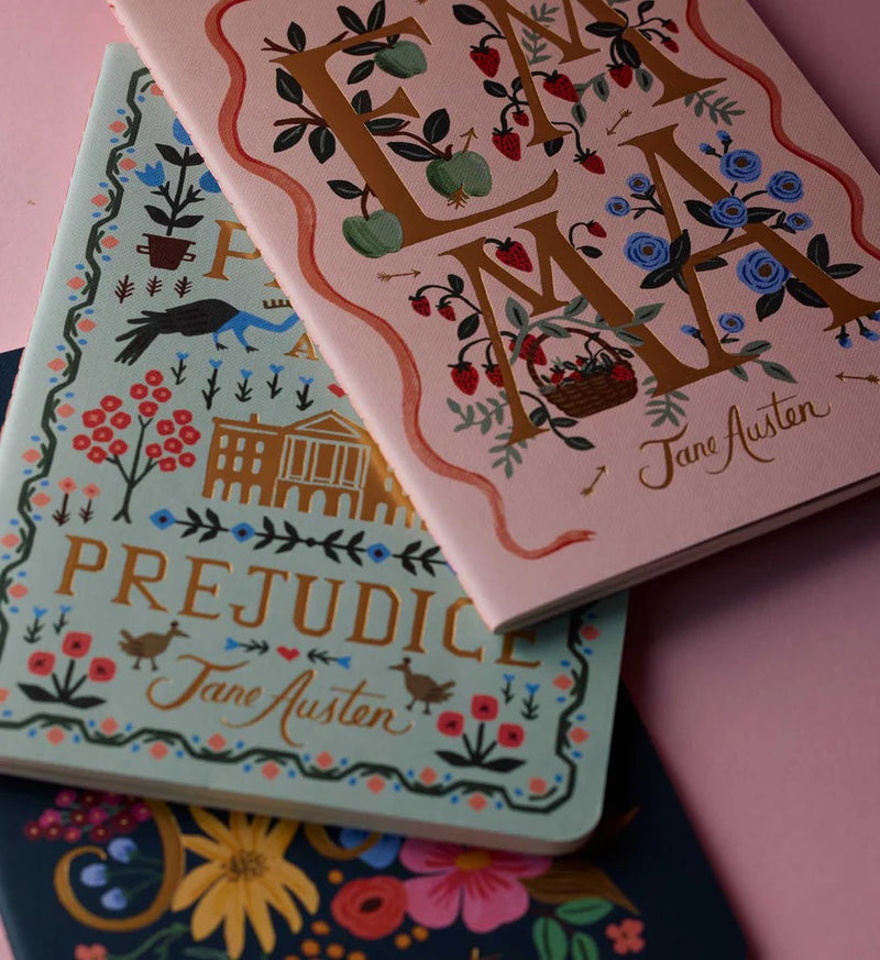 RIFLE PAPER CO. Jane Austen Stitched Notepad Set
